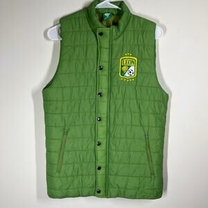 Tienda Oficial 'La Guarida del León' Club Soccer Team Crest Quilted Vest Small